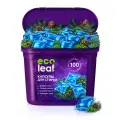 Капсулы для стирки EcoLeaf Свежесть леса, антибактериальный эффект, 100 шт