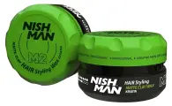 Глина NISHMAN Matte Clay, сильная фиксация, для всех типов волос, 100мл