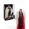 Кукла Barbie The Movie Collectible Ken, Кен из фильма Барби в шубе, черном жилете с бахромой и бандане