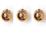 14343 Набор из 3-х бронзовых шаров со стразами 10 см Karlsbach