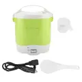 24 В 180 Вт 1.6L Электрическая портативная многофункциональная рисоварная кулинарная кулинарная пароварка для автомобилей (зеленый)