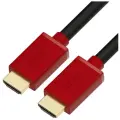HDMI 2.0 кабель 15м 4K UltraHD HDR 3D 18 Гбит/с для PS4 PS5 Smart TV двойное экранирование армирование (GCR-HM401) черный; красный