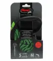 Поводок-рулетка Flexi Safari cord M 5m 20 kg green Tiger/Флекси поводок рулетка Сафари