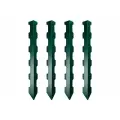 Колышки уголки для деревянных грядок CB75-5Gr, высота 75 см, зеленый