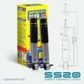 Амортизаторы SS20 передней подвески ГАЗель NEXT Комфорт оптима