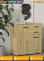 FUN (ФАН) комод КД-2, 690 х 735 х 340 мм, ЛДСП, Дуб Артизан