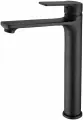 Смеситель для раковины высокий Esko Singapore черный однорычажный (SB 25)