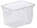 Одноразовый контейнер с крышкой, 2 л, 100 шт.