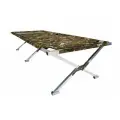 Раскладушка Широкая камуфляж с чехлом