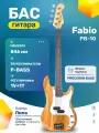 Бас-гитара 39 Натуральная Precision Bass Fabio PB-10 N