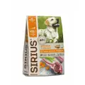 Корм сухой SIRIUS для собак Ягненок с рисом 15кг