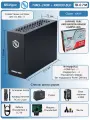 Внешняя видеокарта EGPU Wikingoo T4M3-240W, Sapphire Pure AMD Radeon RX 6600 8Gb. Thunderbolt 3/4.