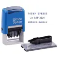 Датер OfficeSpace BSt_40497 прямоугольный синий синий голубой 1 шт. синий