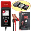 KINGBOLEN BM800 тестер автомобильного аккумулятора с принтером 6 В 12 В 24 В анализатор аккумулятора проверка зарядки максимальная нагрузка диагностический инструмент, with printe function