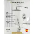 MILACIO Душевая система встраиваемая Ultra MCU.150. SS сталь нержавеющая