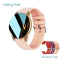 Смарт часы женские круглые умные наручные, AMOLED, Bluetooth Talking Smartwatch, поддержка IOS/Android системы.