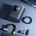 Беспроводной автомобильный воздушный насос Baseus, портативный воздушный компрессор для автомобилей, мотоциклов, велосипедный электрический насос для накачивания шин с ЖК-цифровым дисплеем, GoTrip VA1