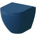 Унитаз Grossman GR-4455BLMS подвесной Синий матовый с сиденьем Микролифт