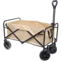 Тележка садовая складная 4 колеса, бежевый цвет, 94х53х54/99см, 150кг