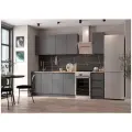 Кухня Мори 2м. Графит , ДСВ