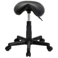 OKIRO / Стул-седло для мастера на колесах GB 606 - Черный / табурет на колесах