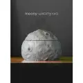 Шкатулка Луна Moony, серая, искусственный камень, лак, 11х8.5 см