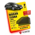 Каркасные шторки на магнитах для автомобиля Nissan Teana (Ниссан Теана) (J32) 2008-2014, автошторки на передние стекла, Cobra Tuning - 2 шт.