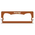 Барьер защитный для кровати Baby Safe Ушки 120х42 коричневый