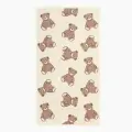 Полотенце махровое Этель Teddy bear, 70×130 см, 100% хлопок, 420 г/м², бежево-коричневое
