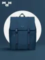 MAH SIRO Вместительный повседневный водонепроницаемый рюкзак из однотонной ткани для ноутбука