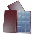 Монета Albommonet на 120 ячеек, 10 шт., бордовый