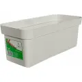 Ящик для цветов Darel Plastic балконный Эко, 14л, 60x15x17 см, светлый гранит