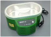 Ультразвуковая ванна BAKU BK-9030, объем 0.6л, 35Вт, цвет зеленый