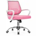 Компьютерное кресло Woodville Ergoplus pink/white Размеры: Высота 910мм Глубина 630мм Ширина 570мм