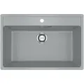 Кухонная мойка Ulgran из искусственного камня U-600-309, темно-серый