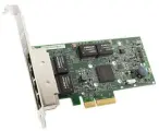 DELL NIC Broadcom 5719 QP 1Gb Network Interface Card, Low Profile, CusKit (W0N4T) (analog 540-11147)