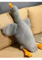 Гусь-обнимусь серый игрушка обнимашка 160 см
