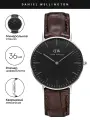 Наручные часы Daniel Wellington, коричневый