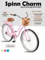 Велосипед взрослый женский скоростной Spinn Charm 3, 26 дюймов, рост 155-180см, Soft Pink