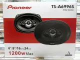 Автомобильные динамики Pioneer TS-A6996S, Овал 16х24 См (6х9.45 Дюйм.), 1200 Вт, Комплект из 2 штук, Коаксиальная акустика 5-ти полосная, С защитными сетками