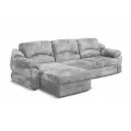 Диван угловой со спальным местом Легенда от бренда Линия Стиля, габарит 290х170