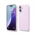 Elago для iPhone 16 чехол Soft silicone (Liquid) Light Lilac
