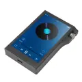 MP3-плеер 4-дюймовый сенсорный экран IPS BT4.0 без потерь, 16 ГБ ОЗУ, четырехъядерный цифровой аудиоплеер для семейных офисов, путешествий, 16 ГБ ОЗУ и карта памяти 128 ГБ