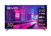 Телевизор EVO QLED TV 50, 4K UHD, Smart TV, голосовое управление, QLED, Google TV, Wi-Fi, Bluetooth, объемный звук