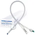 APEXMED Катетер Фолея урологический универсальный, мужской, Ch/Fr 12, двухходовой, силиконовый, 10 шт, уретральный