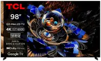 Телевизор TCL 98X11K 98 (247см), 4K UHD(3840x2160), черный, Smart TV Google TV, Wi-Fi 6 Bluetooth 5.4, Mini LED HDR10