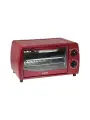 Мини-духовка Oursson MO0902/DC, 9 л, 800 Вт, таймер 60 мин, красная, бордовая