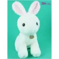 Мягкая игрушка Зайчик белый 30 см. (Новый год Заяц Зайчик Зая Зайчонок Символ года 2023)
