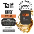 Моторное масло TAIF VIVACE 0W-40 20L SN