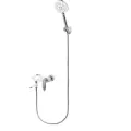 Смеситель для ванны с ручным душем Groсenberg белый GB8001WC